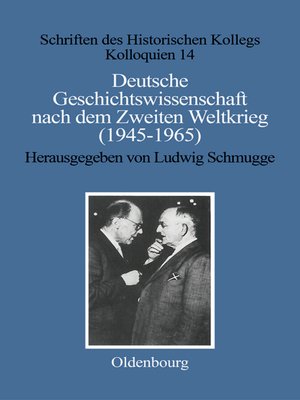 cover image of Deutsche Geschichtswissenschaft nach dem Zweiten Weltkrieg (1945–1965)